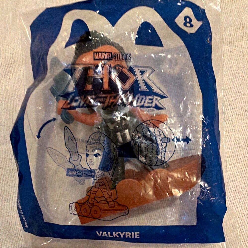McDonald’s Marvel Thor: Love and Thunder Valkyrie Toy #8 (2022)